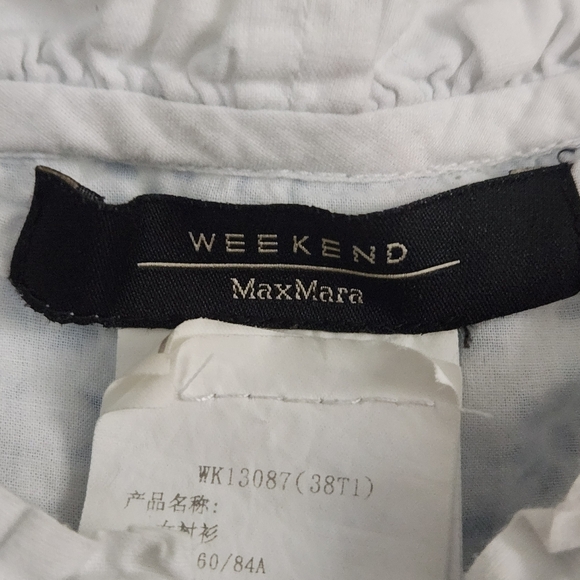 max mara weekend dress / Coverup Beach 100% Cotton US Size 4 small - Picture 2 of 9